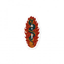 Kurikara Fire Sticker